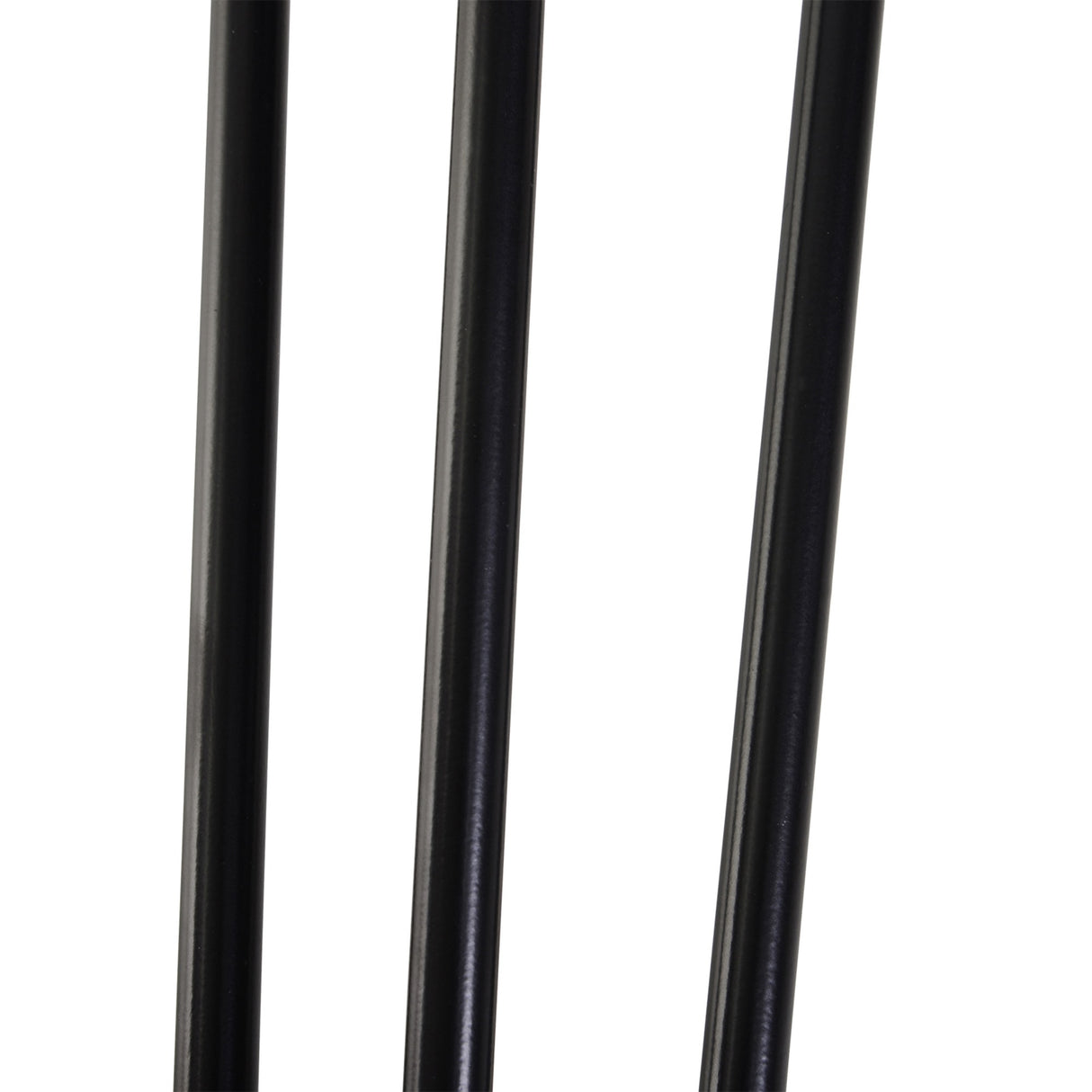 easycomfort gambe per tavoli set 4 pezzi in acciaio preforato con 20 viti incluse 12x12x71 cm nero