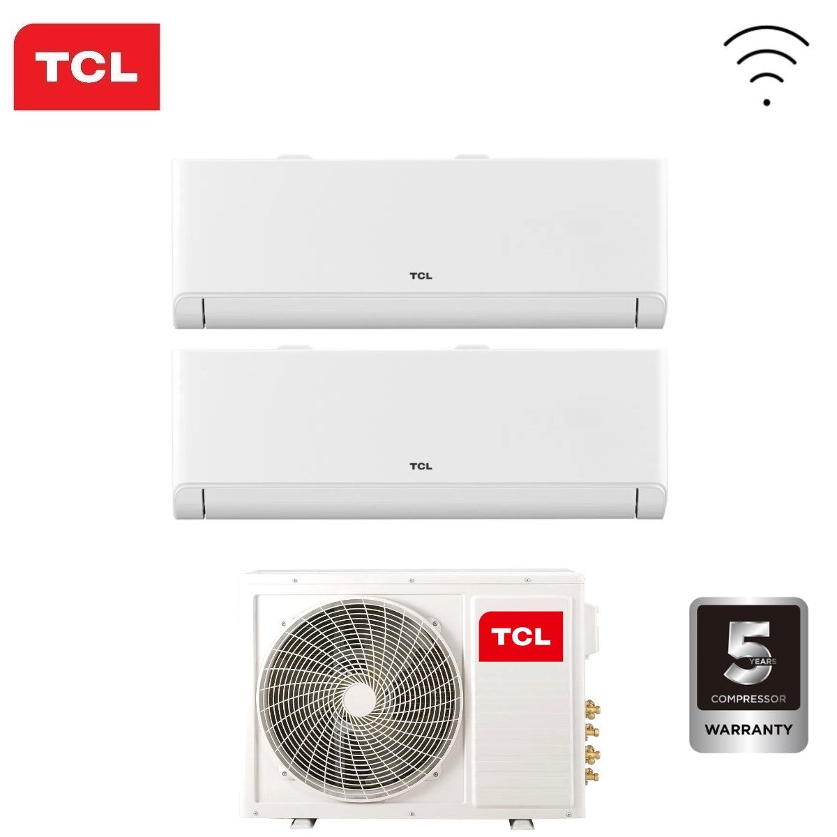 tcl climatizzatore condizionatore tcl dual split inverter serie breezein 918 con mt2730 r 32 wi fi integrato 900018000