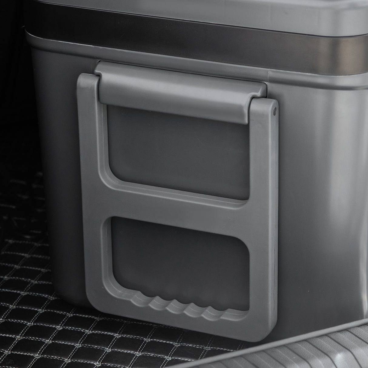 easycomfort frigo portatile elettrico a compressore da 35l con maniglia telescopica e ruote frigorifero piccolo da 12 24v dc e 110 240v ac per auto e camion