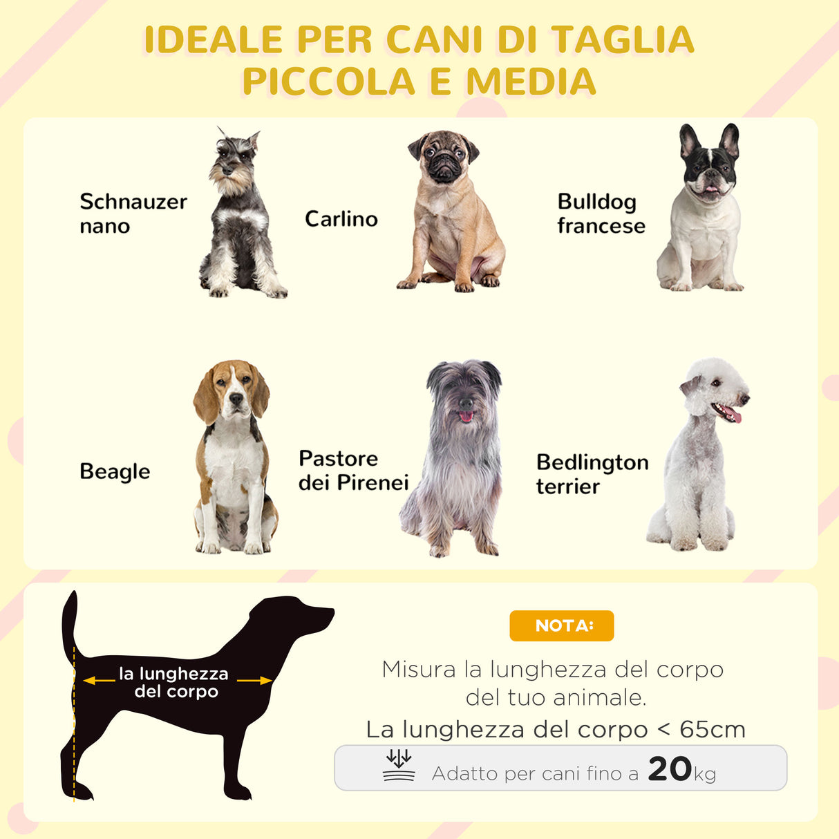 easycomfort easycomfort casetta per cani con terrazza scaletta e finestra 121x77x78cm grigio chiaro