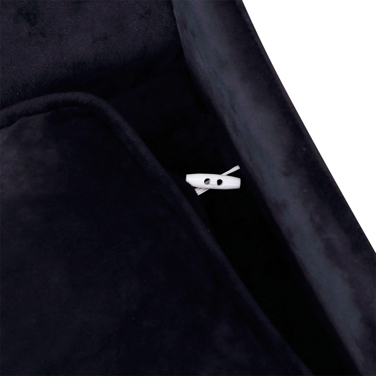 easycomfort easycomfort divanetti per cani per animali domestici con vano portaoggetti nero e bianco 57x34x36cm