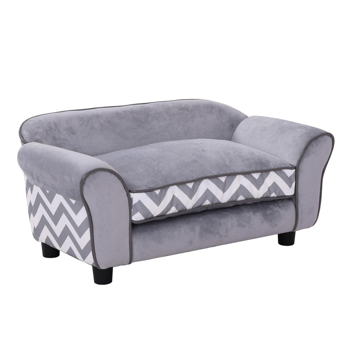 easycomfort easycomfort divanetti per cani cuccia per animali domestici grigio 73.5x41x33cm