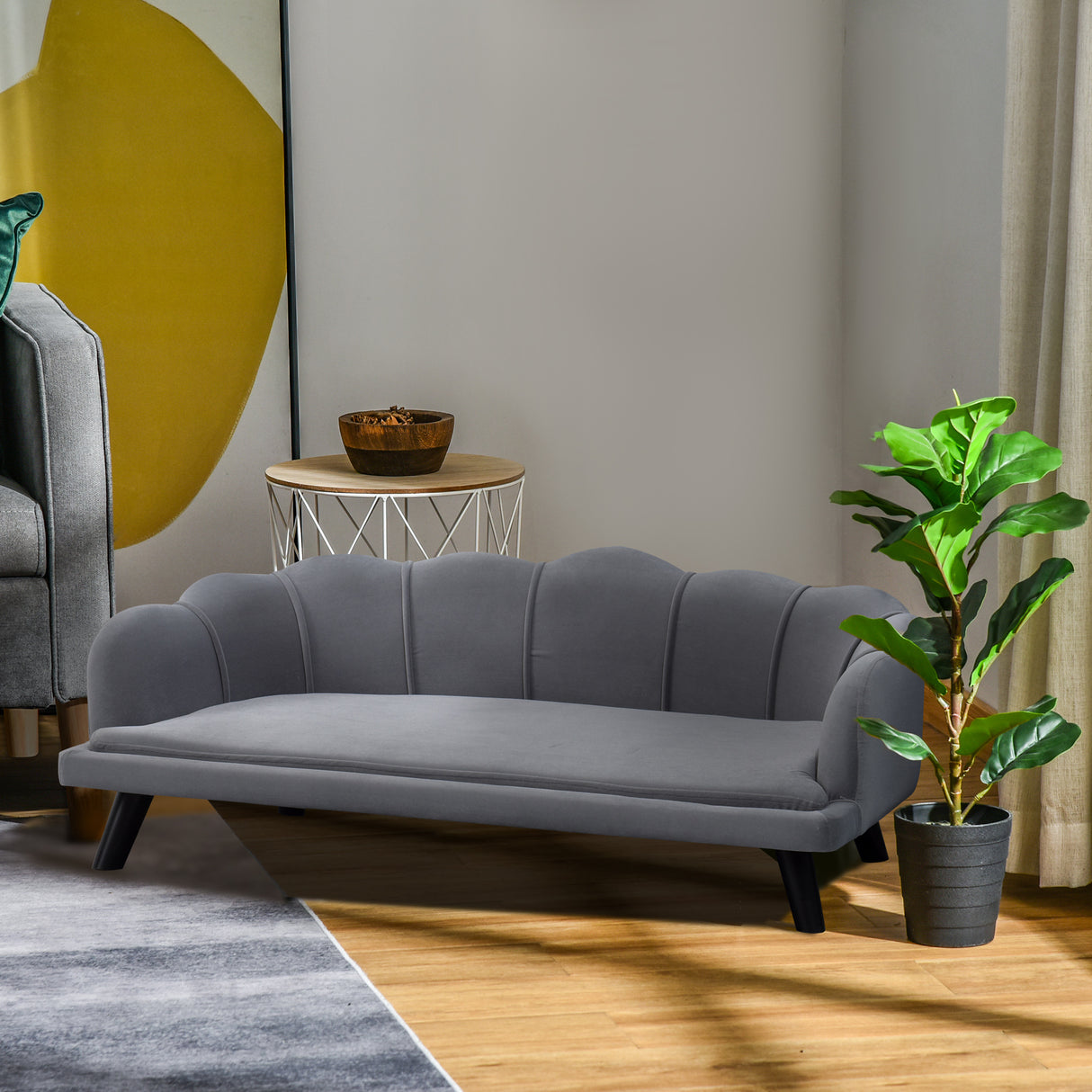 easycomfort divano per cani di taglia medio grande con rivestimento sfoderabile e lavabile