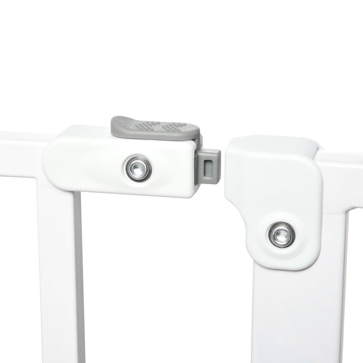 easycomfort easycomfort cancelletto di sicurezza per cani in acciaio e abs estensibile 75 145cm per scale e porte bianco