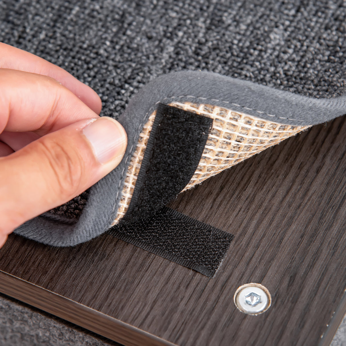 easycomfort easycomfort albero tiragraffi per gatti con lettino amaca casetta e pali in sisal 60x40x83cm grigio