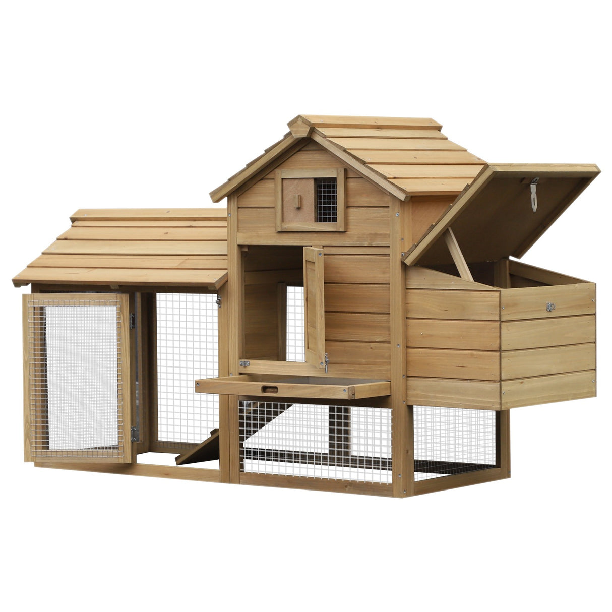 easycomfort easycomfort pollaio prefabbricato in legno per 2 galline per giardino