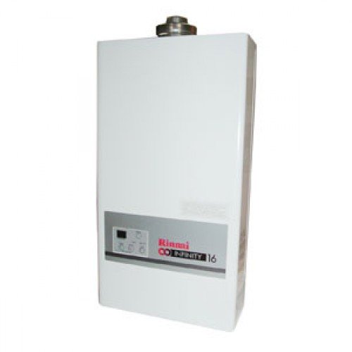 scaldabagno a gas rinnai infinity 16i interno gpl completo di kit fumi