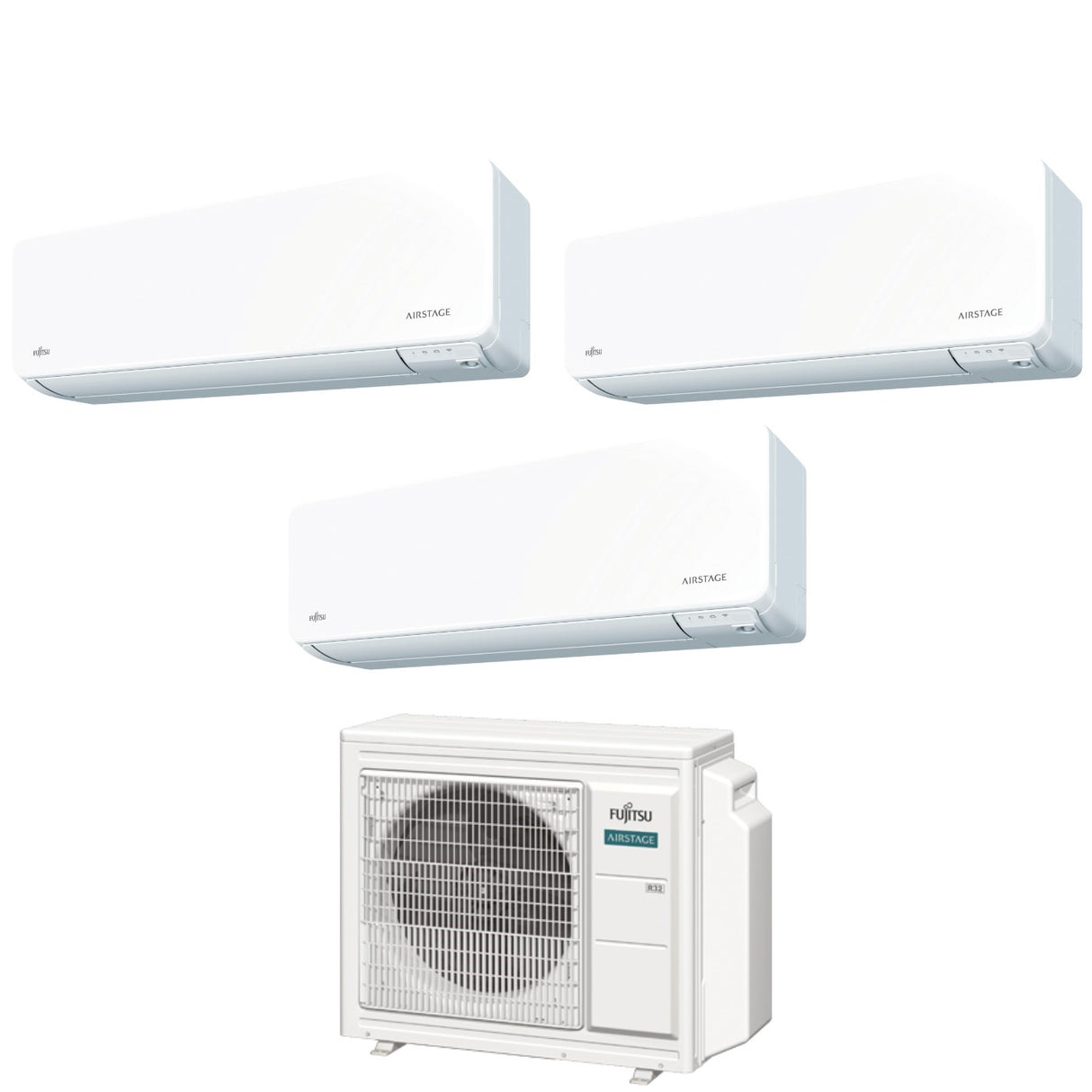climatizzatore condizionatore fujitsu trial split inverter serie kg 7_9_12 con aoyg18kbta3 r 32 wi fi integrato 7000_9000_12000