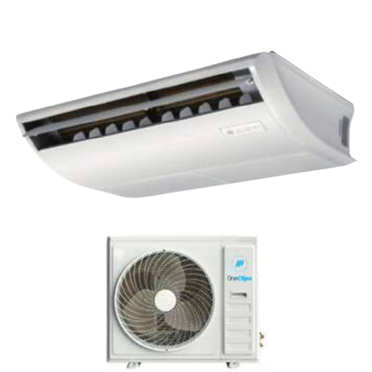 oneclima climatizzatore condizionatore oneclima inverter soffittopavimento 55000 btu air 55 pvmsft m r 32 trifase con telecomando di serie incluso