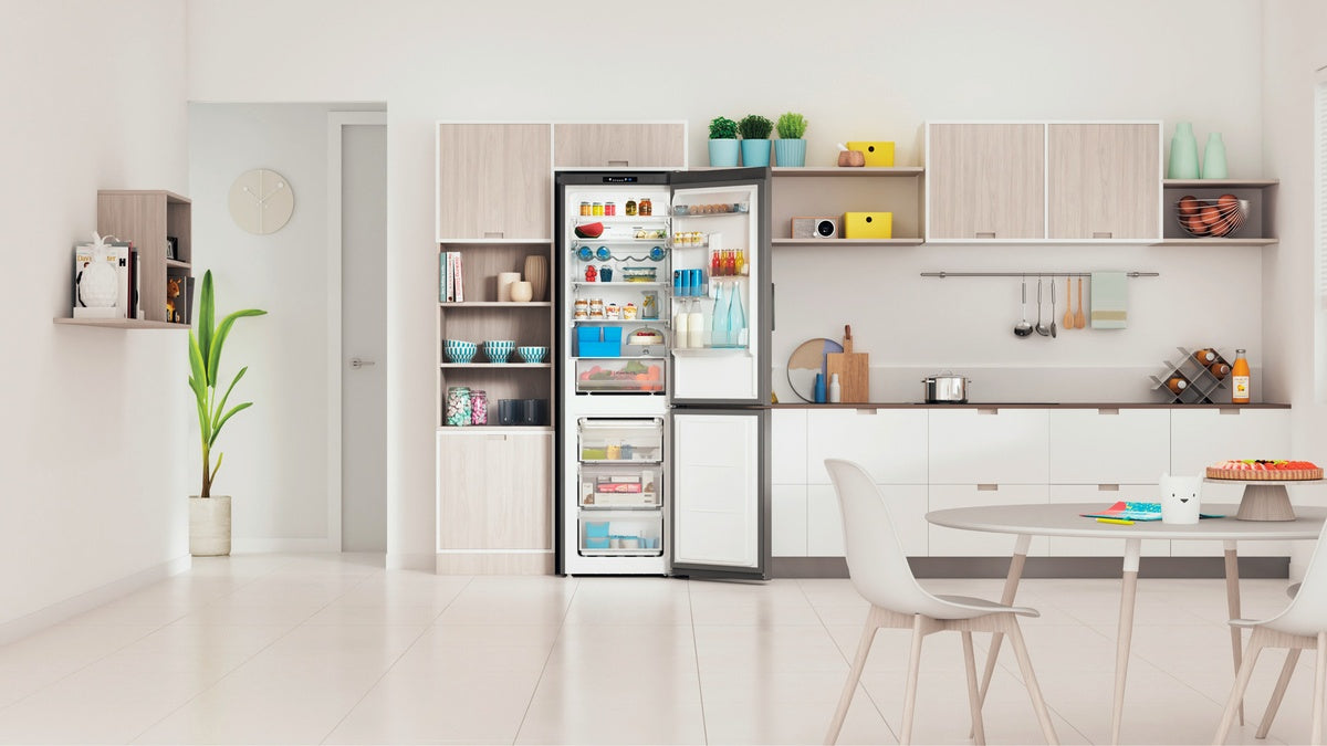 indesit frigorifero combinato indesit infc9 ti22x 367 litri classe e a2027xl596xp678 total no frost multiflow inox ean 8050147626757