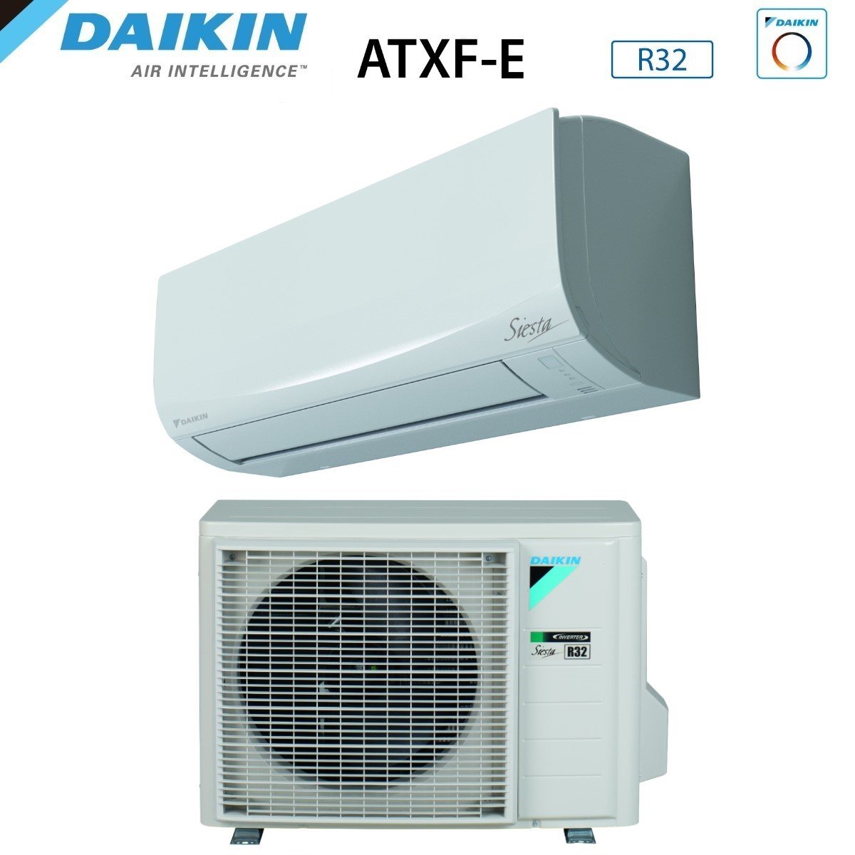 area occasioni climatizzatore condizionatore daikin inverter serie siesta atxf e 9000 btu atxf25e + arxf25e r 32 wi fi optional classe a++ a+ novita
