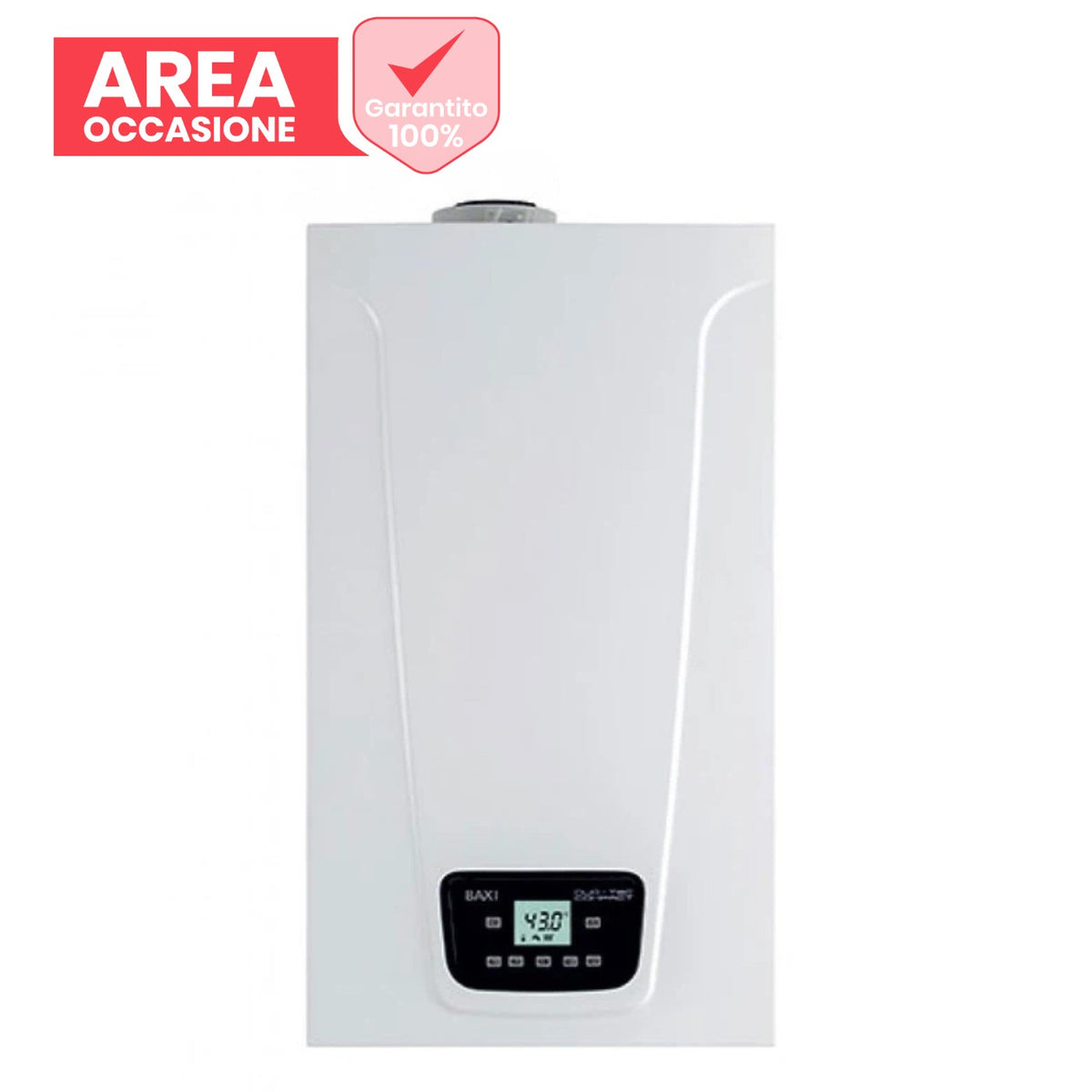 baxi area occasioni 2513 caldaia a condensazione baxi duo tec compact e 24 kw metanogpl con kit scarico fumi