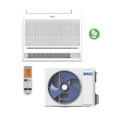 baxi climatizzatore condizionatore console baxi inverter serie new 18000 btu rzgnp50 rz2gt50 a a wi fi optional