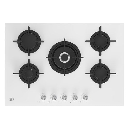 immagine-1-beko-piano-cottura-a-gas-beko-hilw-75222-sw-5-fuochi-l75xp524-vetro-bianco-ean-8690842203848