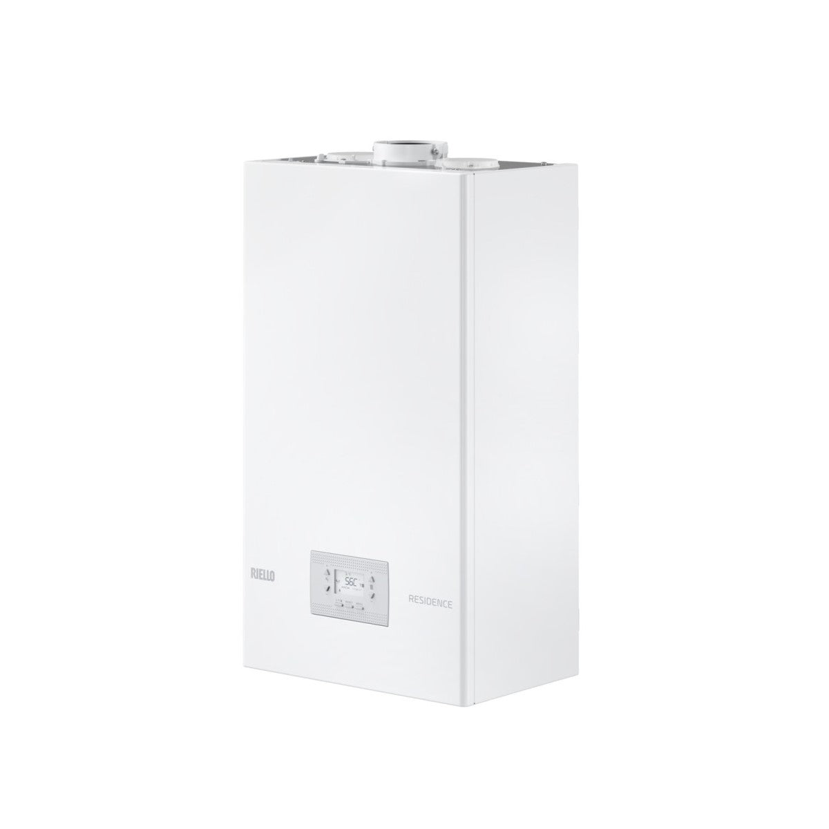 caldaia a condensazione da incasso riello residence in 25 kis metano gpl 20189650 low nox completa di kit scarico fumi