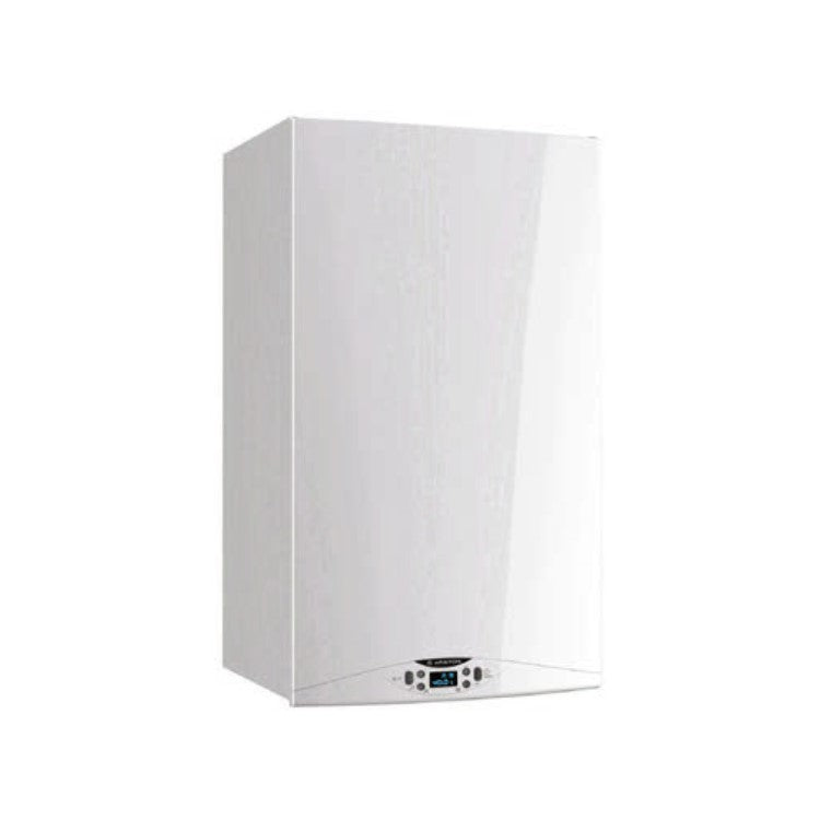 caldaia a gas ariston hs premium 24 eu a condensazione completa di kit scarico fumi metano erp