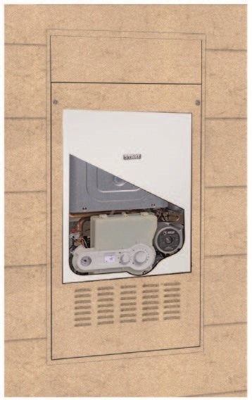 caldaia a gas riello start in condens 29 kis gpl a condensazione completa di kit fumi _ unita incasso new erp