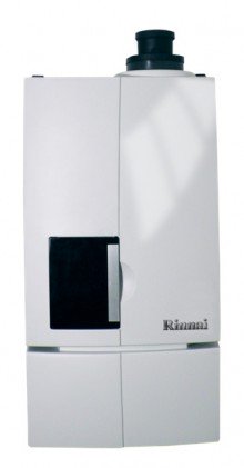 caldaia a gas rinnai a condensazione amami 34 plus gpl completa di kit fumi