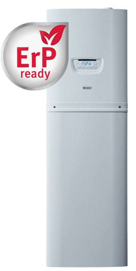 caldaia a gas saunier duval heliotwin condensing 25 200 con accumulo 200 lt completa di kit fumi new erp