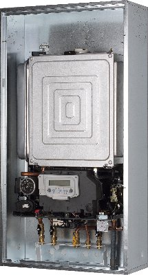 caldaia beretta meteo green e box 25 a condensazione completa di kit scarico fumi new erp 7396