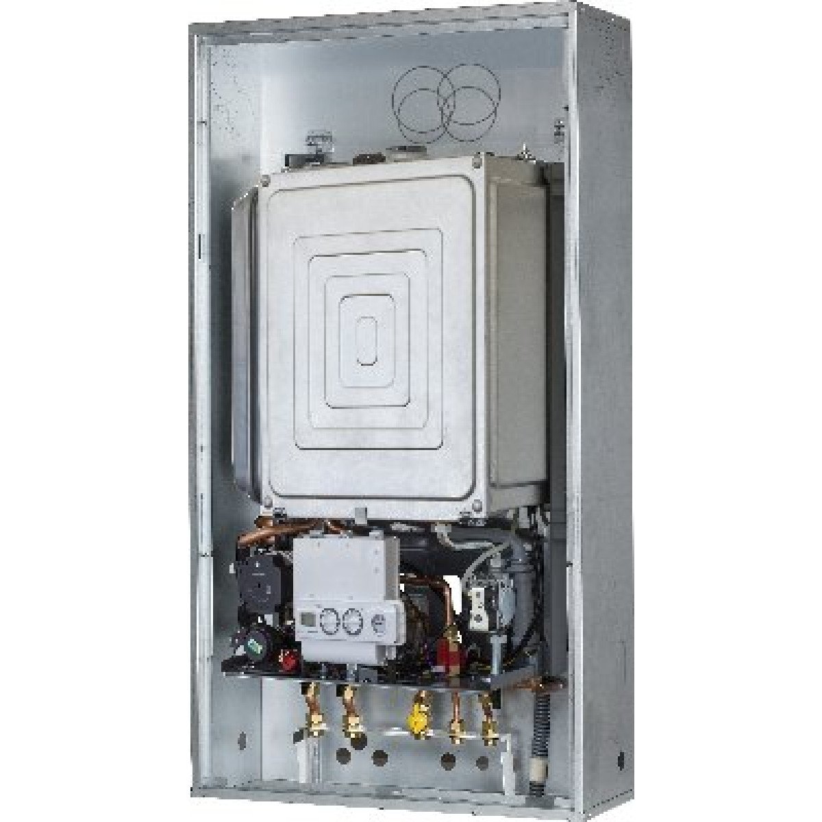 caldaia beretta mynute rain green e 25 csi box a condensazione completa di kit scarico fumi new erp