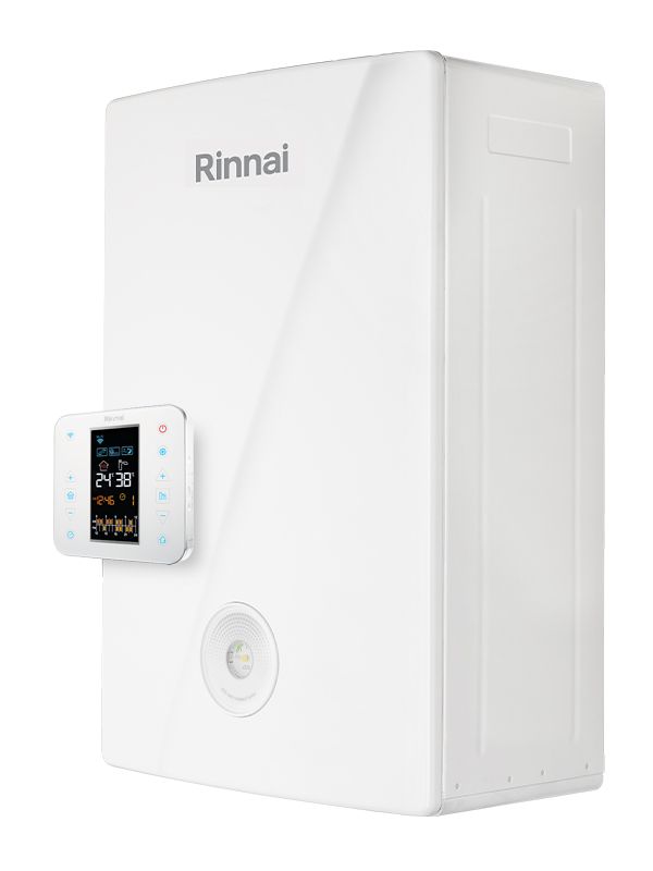 caldaia rinnai a condensazione momiji 24 kw completa di kit scarico fumi con cronotermostato wi fi intergrato metano low nox
