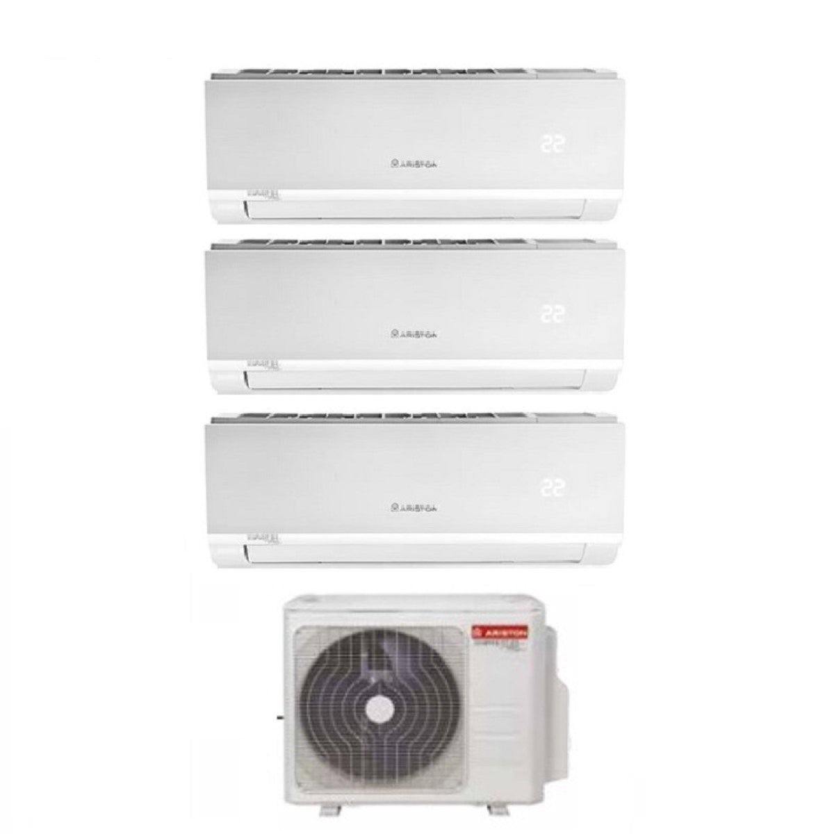 climatizzatore condizionatore ariston dual split inverter serie kios 9_9_12 con trial 80 xd0c o r 32 wi fi optional 9000_9000_12000 btu