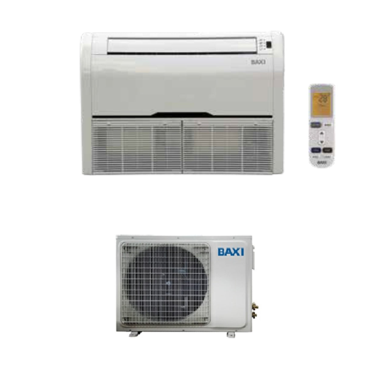 climatizzatore condizionatore baxi inverter luna clima soffitto pavimento r 32 24000 btu rzgnc70 a__ a_ 6081