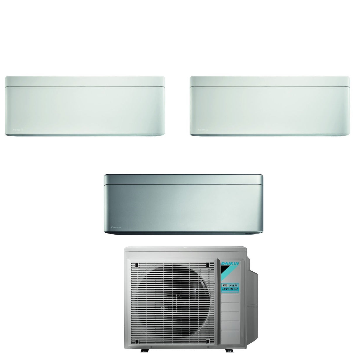 climatizzatore condizionatore daikin bluevolution dual split inverter serie ftxa aw _ ftxa as 7_7_12 con 3mxm52n r 32 wi fi integrato 7000_7000_12000 garanzia italiana
