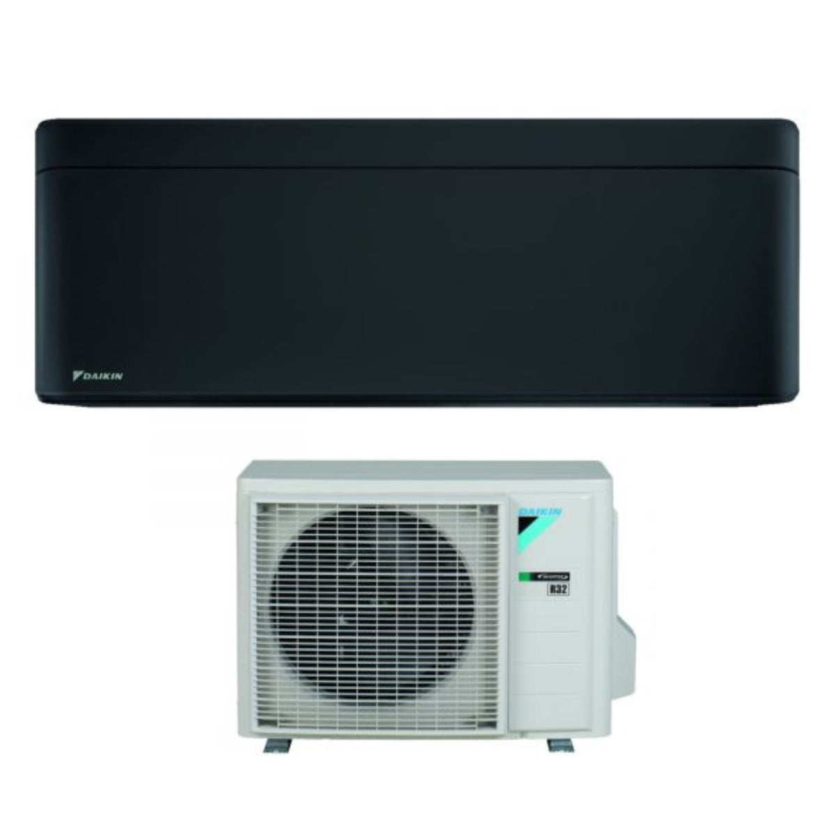 climatizzatore condizionatore daikin bluevolution inverter serie stylish total black 7000 btu ftxa20bb r 32 wi fi integrato classe a___ nero novita 2020 4689