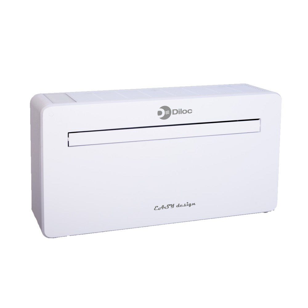 climatizzatore condizionatore diloc monoblocco parete serie easy design 10000 btu d.10000sm_ senza motore esterno