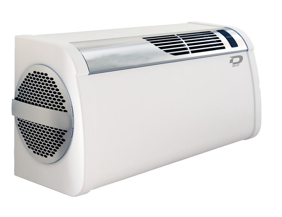 climatizzatore condizionatore diloc monoblocco parete serie easy design 13000 btu d.13000sm_ senza motore esterno