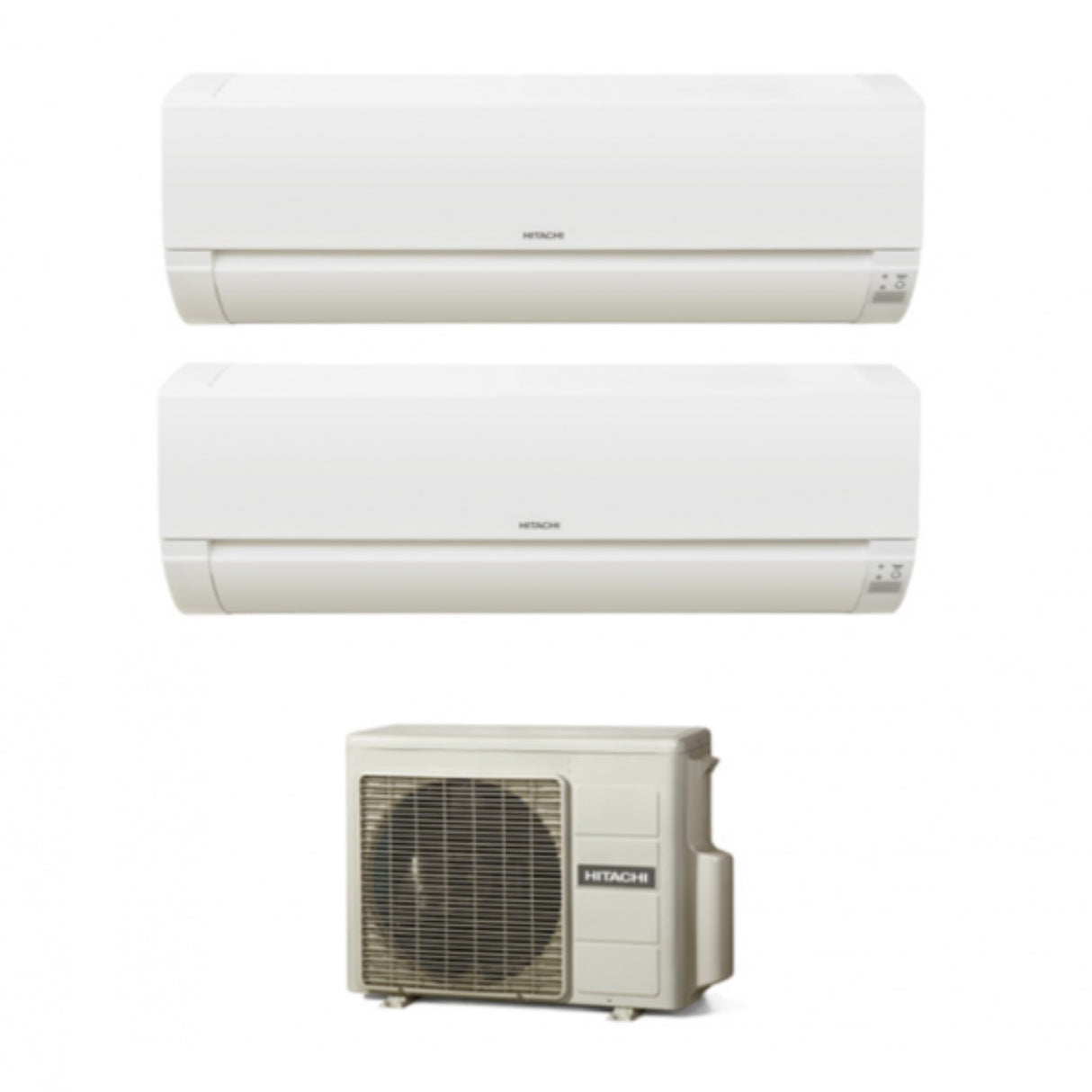 climatizzatore condizionatore dual split inverter hitachi serie dodai 9000_12000 con ram 40ne2f r 32 wi fi optional novita 9_12