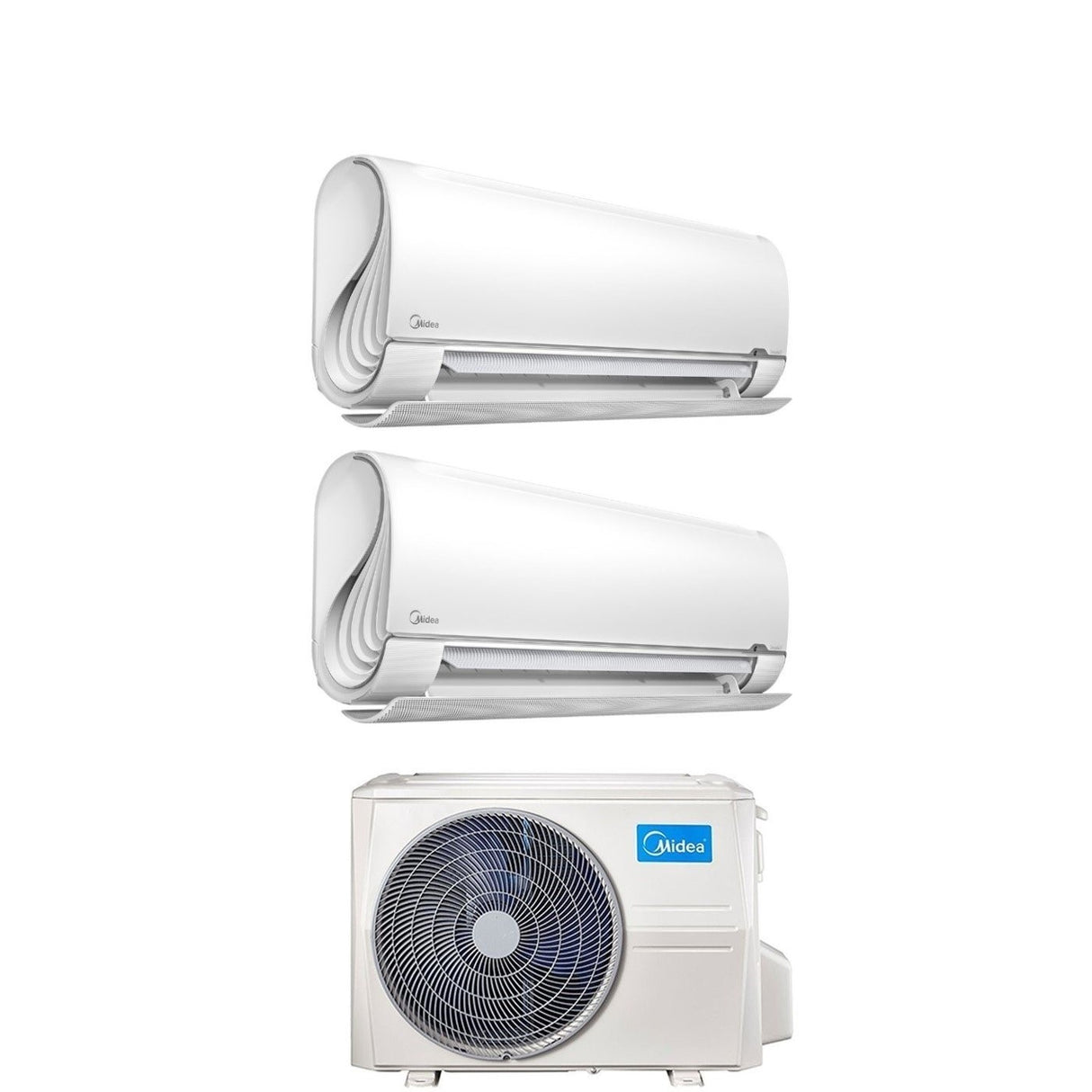 climatizzatore condizionatore dual split inverter midea breezeless_ 9000_9000 btu con m2og 14hfn8 q r 32 9_9 wi fi novita