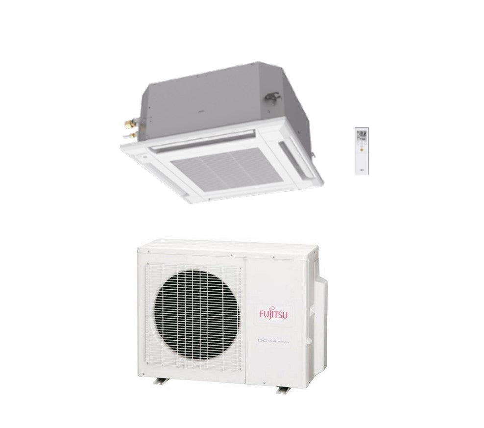 climatizzatore condizionatore fujitsu cassetta 4 vie serie kv 9000 btu r 32 auxg09kvla a__ novita