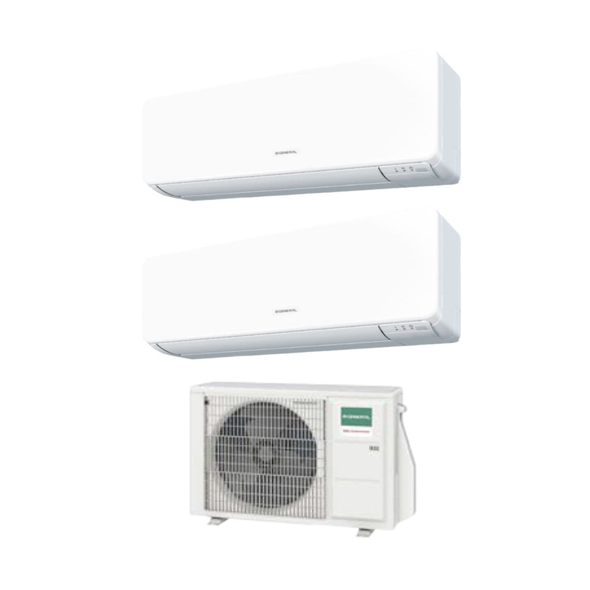 climatizzatore condizionatore general fujitsu dual split inverter serie kmtb 9_9 con aohg18kbta2 r 32 wi fi optional 9000_9000 5998