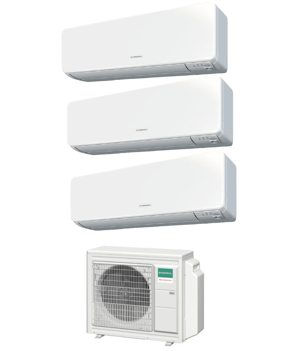 climatizzatore condizionatore general fujitsu trial split inverter kgtb 9_9_9 btu con aohg24kbta3 r 32 9000_9000_9000 wi fi optional novita copia