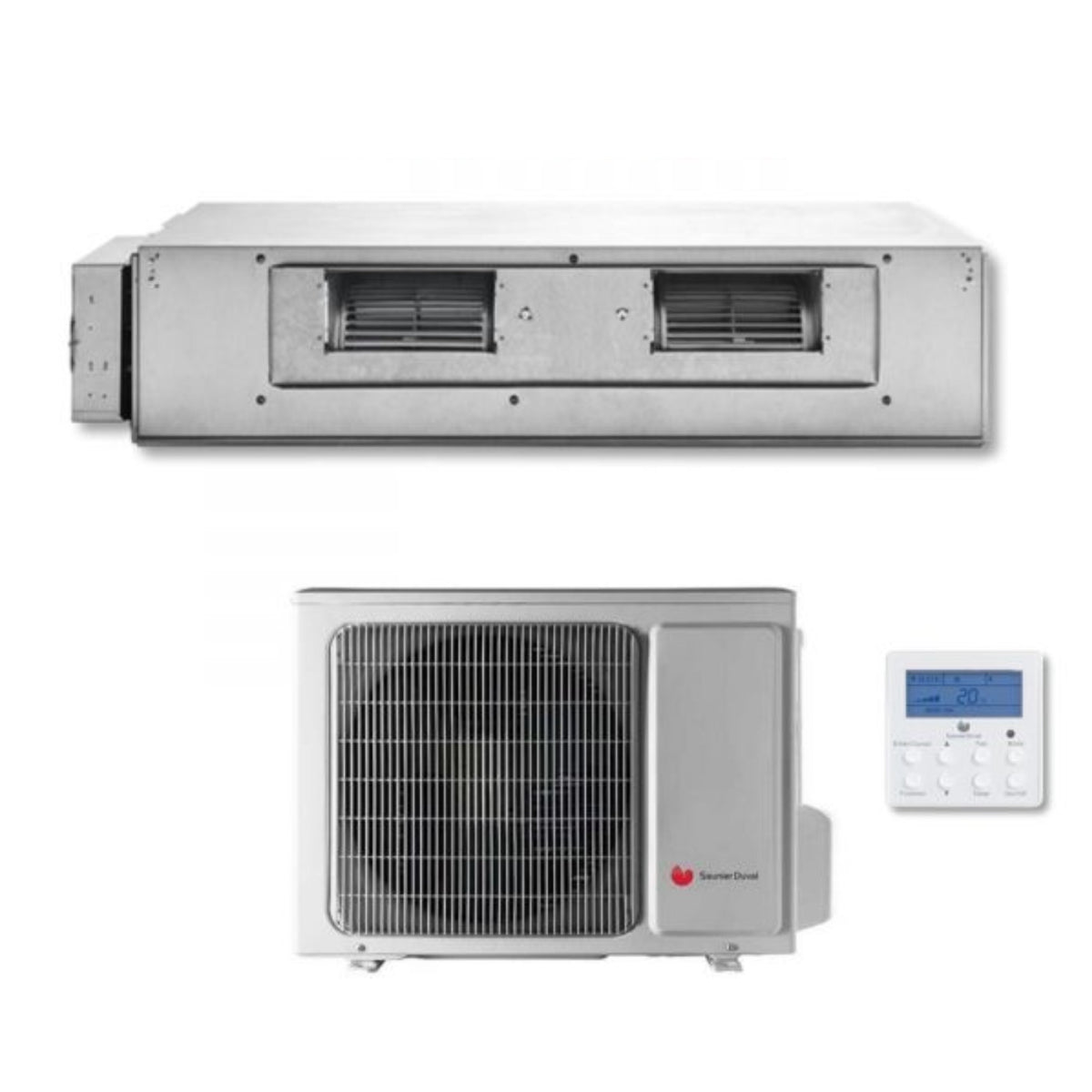 climatizzatore condizionatore hermann saunier duval canalizzato canalizzabile inverter 24000 btu sdh17 070 nd r 410 classe a sottocosto
