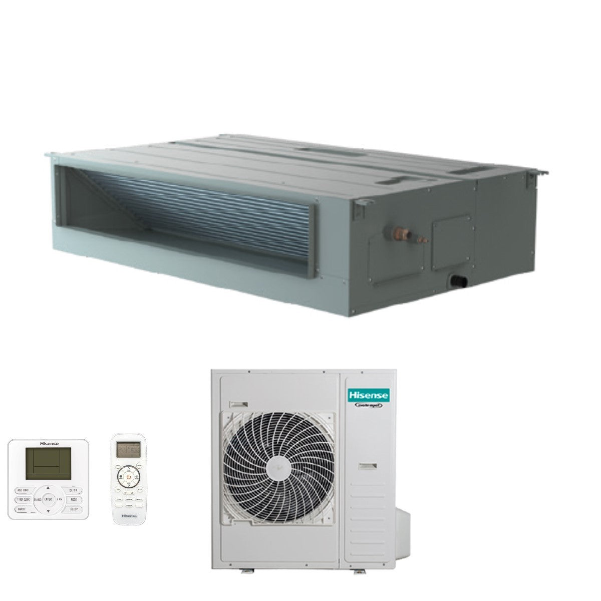 climatizzatore condizionatore hisense canalizzato 42000 btu aud125ux4shh3 comando a filo incluso 4100