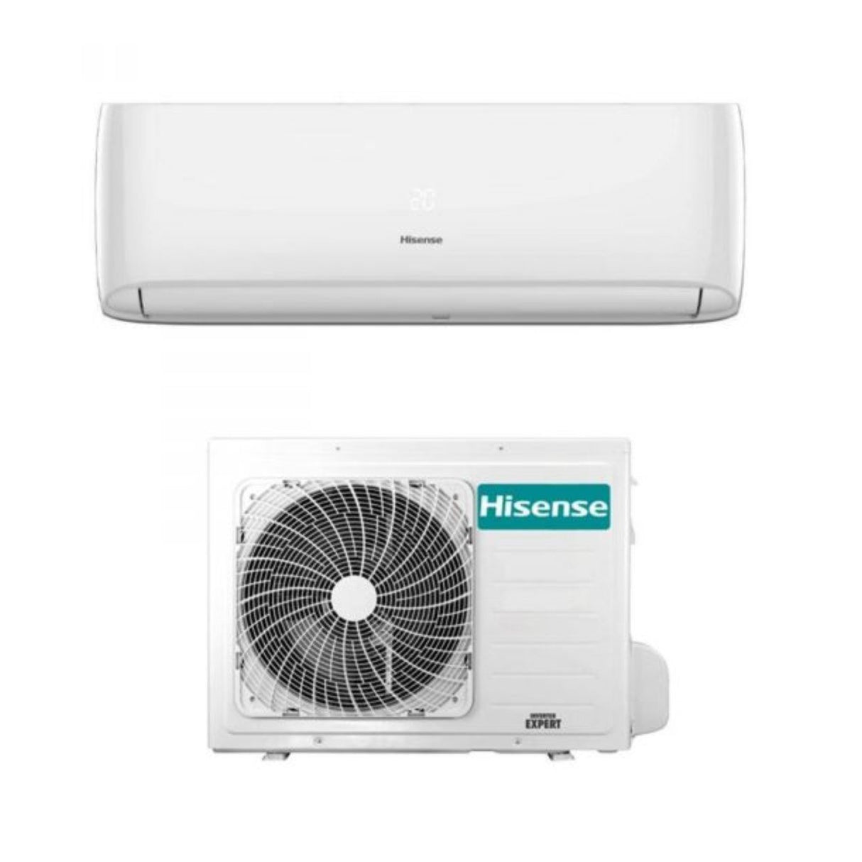 climatizzatore condizionatore hisense inverter serie easy smart 9000 btu ca25yr3ag + ca25yr3aw r 32 wi fi optional novita
