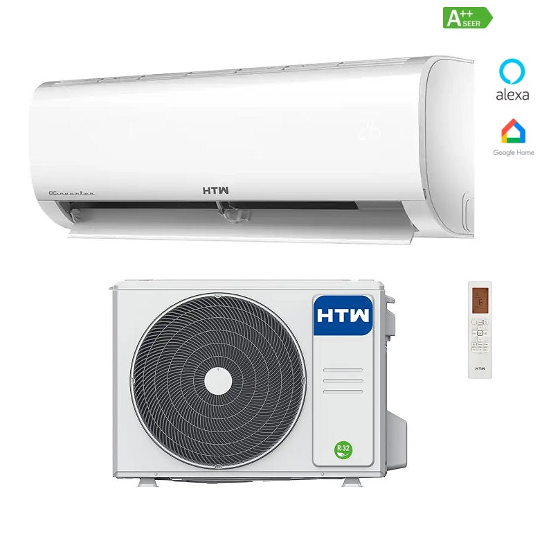 climatizzatore condizionatore htw inverter serie ix21d3 9000 btu wi fi optional a__ r 32 htws026ix21d3 smart con plasma generatore di ioni