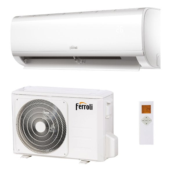 climatizzatore condizionatore inverter ferroli diamant plus 24000 btu r 32 wi fi integrato novita