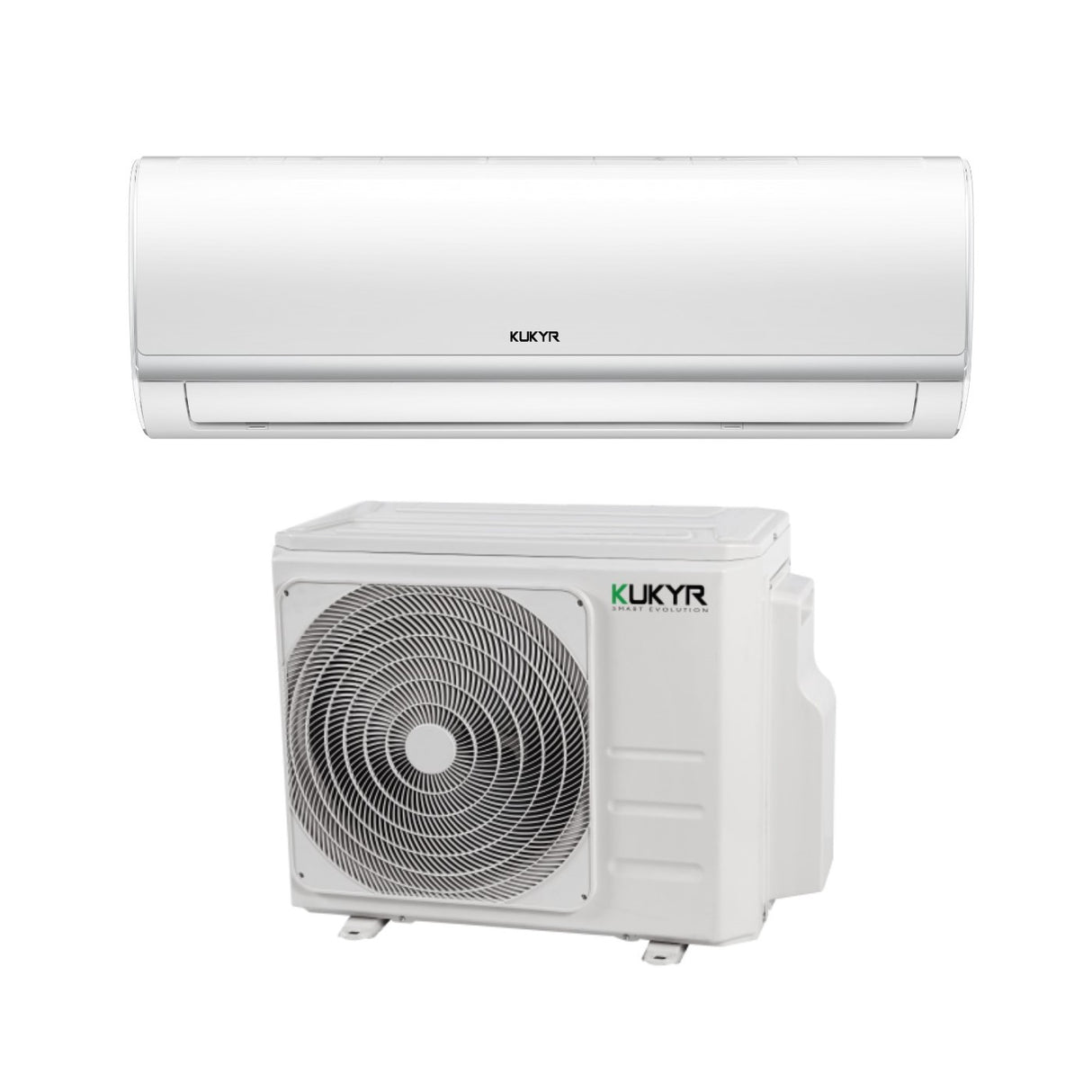 climatizzatore condizionatore kukyr inverter serie spring 9000 btu spring 9 r 32 wi fi optional classe a__ a_ 17388