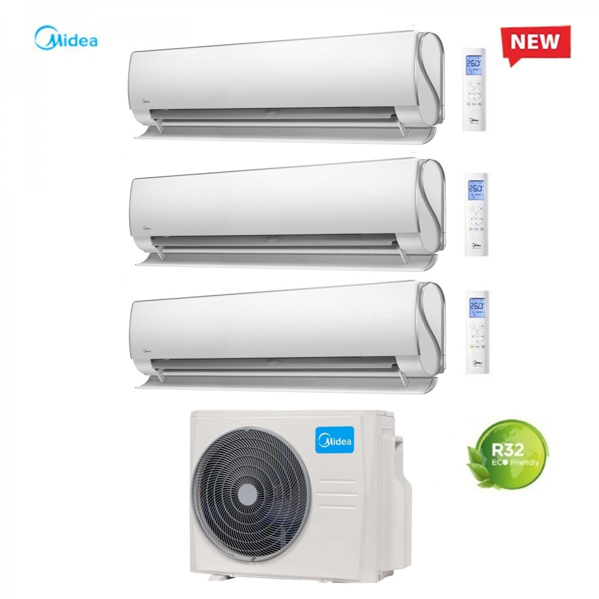climatizzatore condizionatore midea trial split inverter serie ultimate comfort 9_9_9 con m3o 27fn8 q r 32 wi fi 9000_9000_9000 new 2018