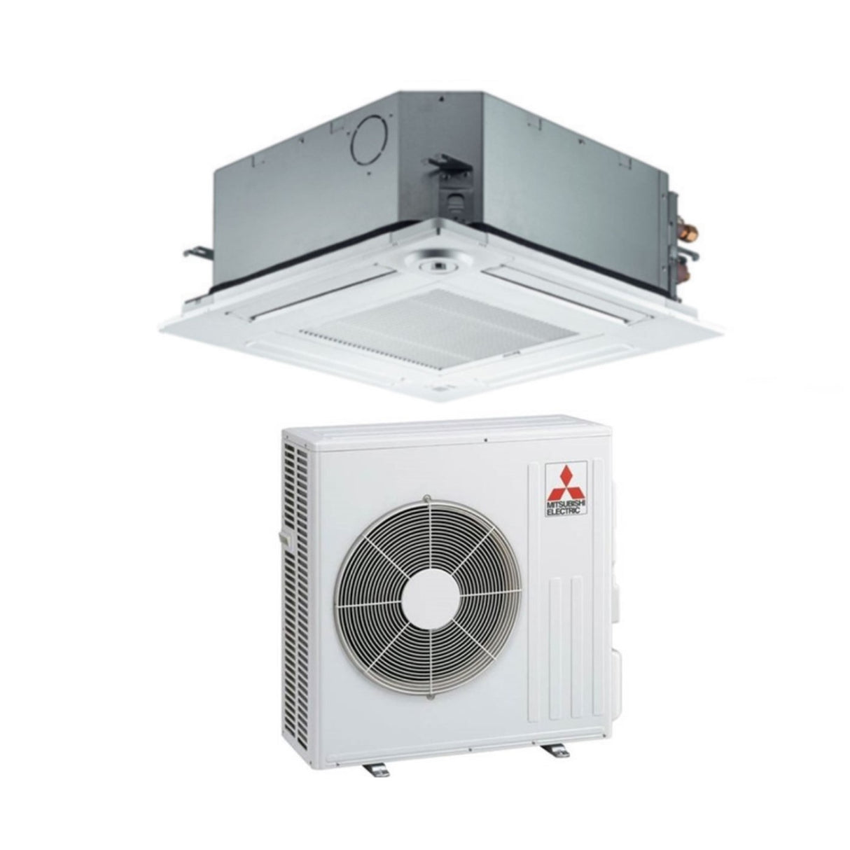 climatizzatore condizionatore mitsubishi electric inverter cassetta slz m60fa suz m60va 21000 btu gas r 32 novita wi fi optional