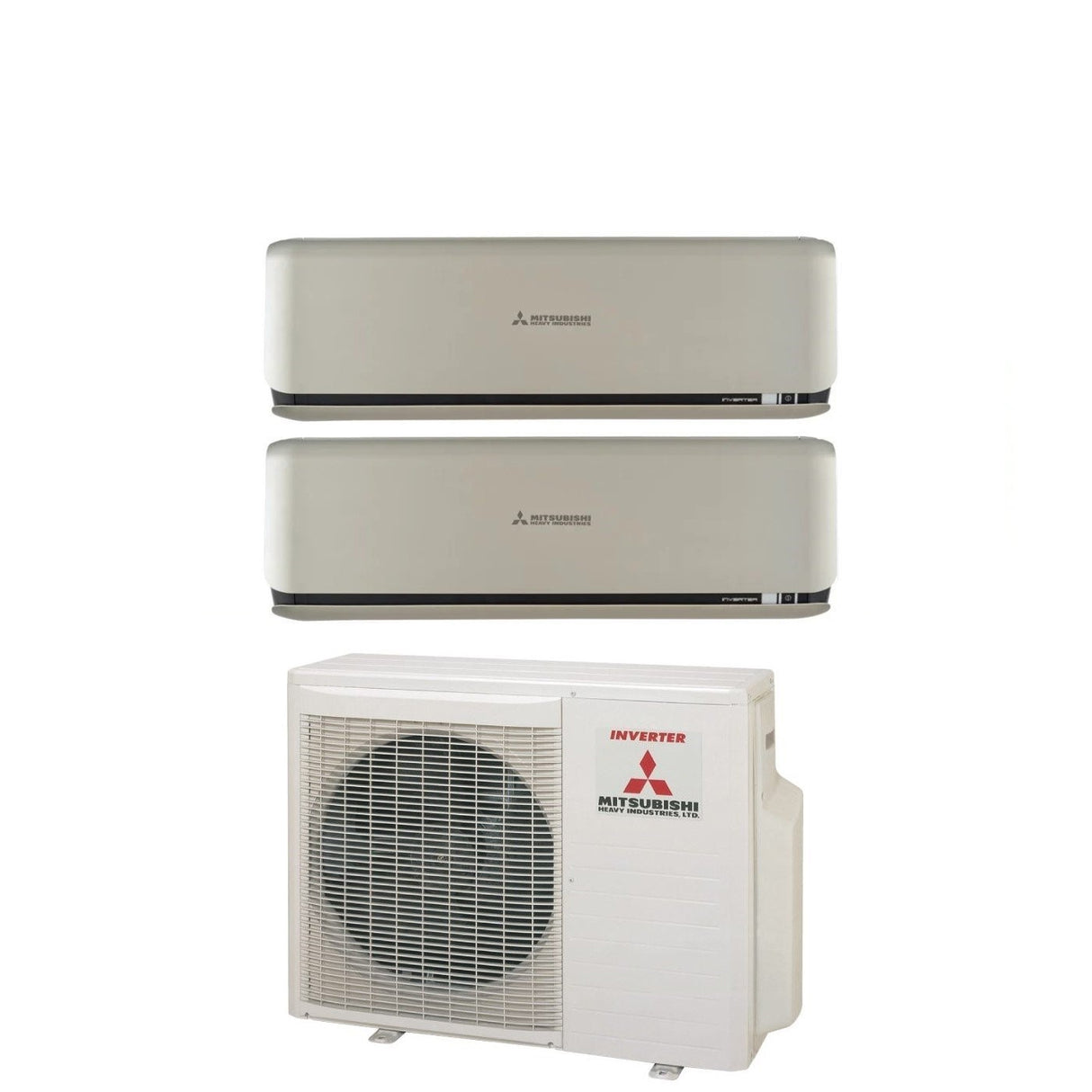 climatizzatore condizionatore mitsubishi heavy industries dual split inverter serie kireia plus titanium 12_12 con scm50zs w r 32 wi fi optional 12000_12000