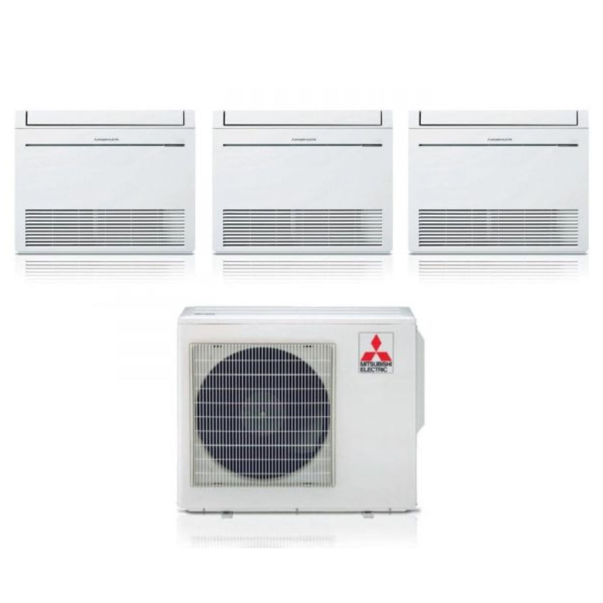 climatizzatore condizionatore mitsubishi pavimento dual split inverter serie mfz kj 9_12_18 con mxz 3e68va r 410 9000_12000_18000 novita