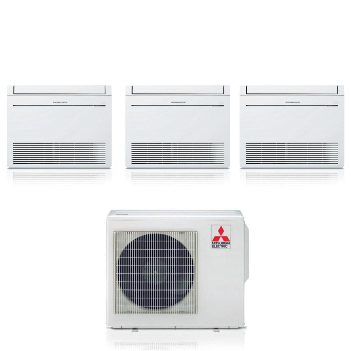 climatizzatore condizionatore mitsubishi pavimento trial split inverter serie mfz kt 9_9_12 con mxz 3f54vf3 r 32 9000_9000_12000 novita