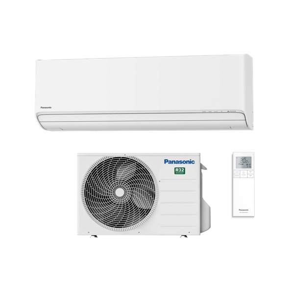 climatizzatore condizionatore panasonic inverter serie etherea white 7000 btu cs z20zkew r 32 wi fi integrato bianco opaco a___ a__