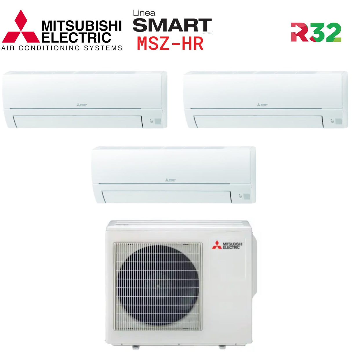 climatizzatore condizionatore trial split mitsubishi electric serie smart msz hr 9000_12000_12000 con mxz 3ha50vf wi fi optional 9_12_12 novita 5828